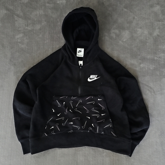 Nike Other - NWT Nike Girl Sportswear Club Fleece Winterized Zip Hoodie Size Medium